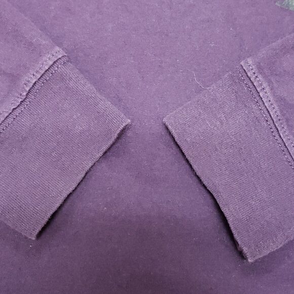 AEO LONG-SLEEVE PURPLE GRAPHIC T-SHIRT - Picture 4 of 5